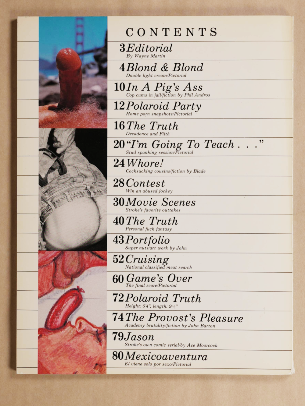 STROKE (VOL. 2 NO. 3) 1983
